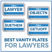 Best Vanity Plates for Lawyers