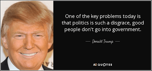 Trump Political Lawsuit Quote